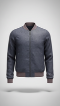 Sarajevan bomber jacket with embossed heritage
