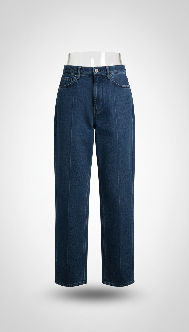 Denim streetwear trousers in premium wash